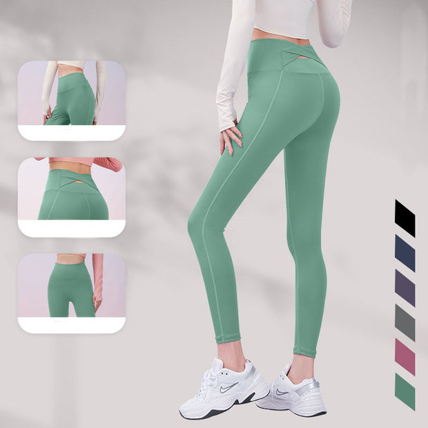 Fitness Yoga Pants Tummy Control Leggings For Women