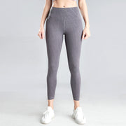 High waist female yoga pants leggings