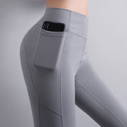 Fitness pants with pockets